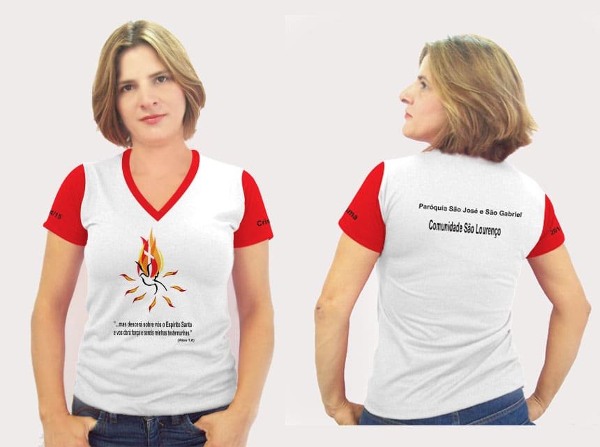 Camisas de Crisma 2015 Comunidade São Lourenço