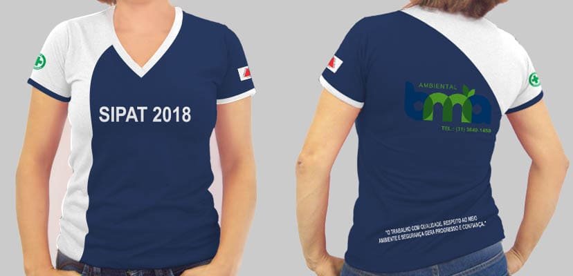 Camisa de SIPAT 2018 BMA