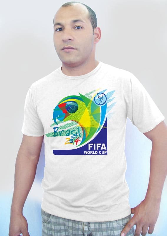 Camiseta Copa 2014 Modelo 47