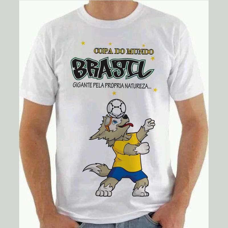 Camiseta Copa 2018 Modelo 07