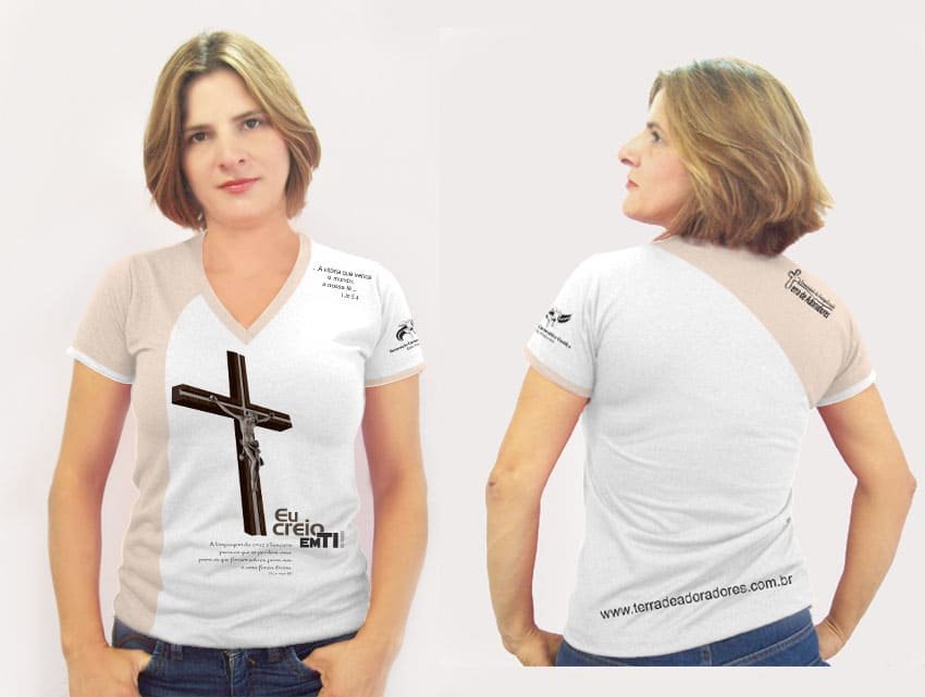 Camisetas Comunidade de Evangelização Terra de Adoradores 