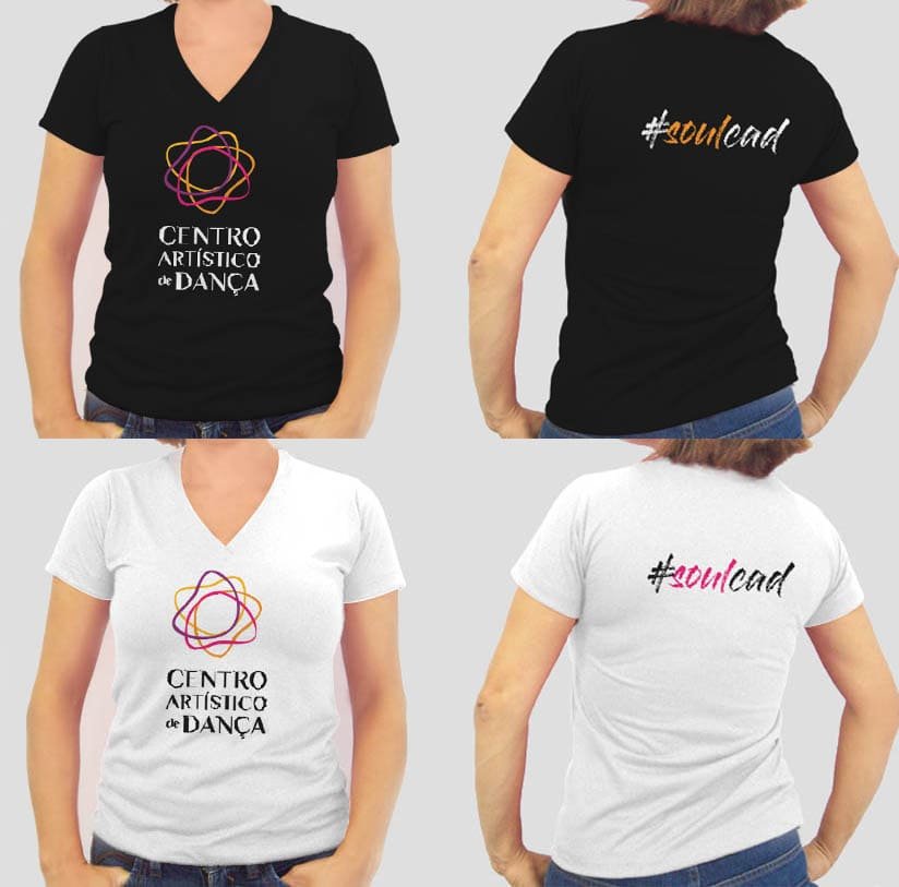 logomarca em camisetas
