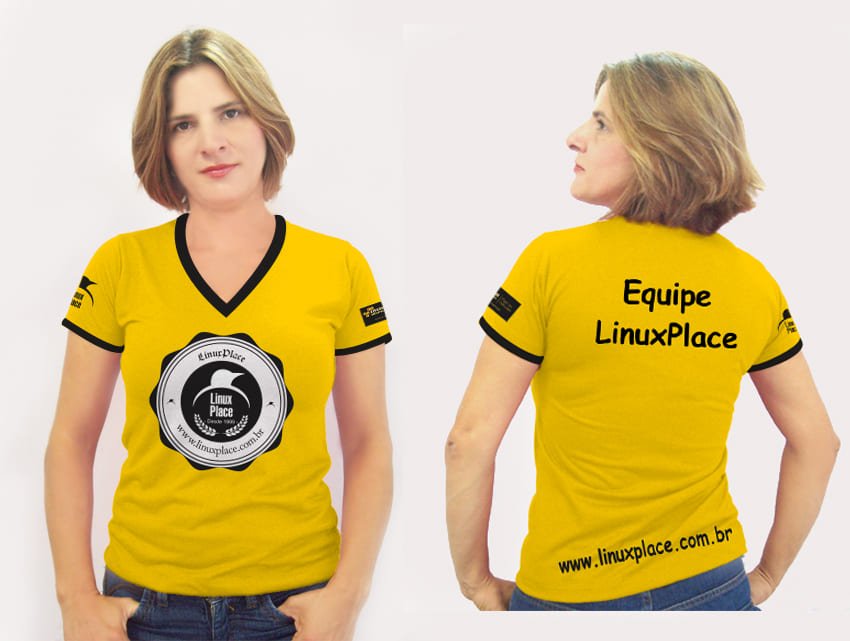 Camisetas Equipe Linux Place 2016