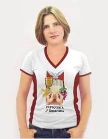 Camisetas Eucaristia Paróquia Coração de Jesus - Jundiaí - SP