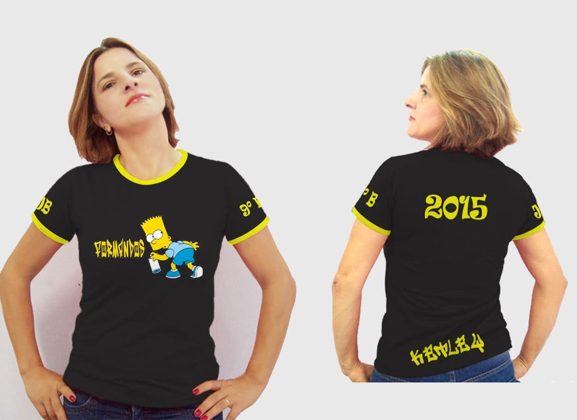 Camiseta de Formandos 9 Ano 2015 João Botelho