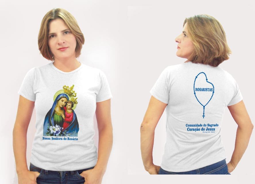 Camisetas Nossa Senhora do Rosário