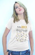 Camisetas Reveillon entre Famílias 2013