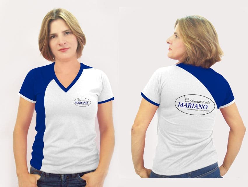 Camisetas Supermercado Mariano Recorte