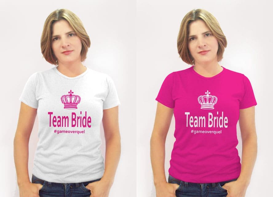 Camisetas Team Bride Raquel 2016