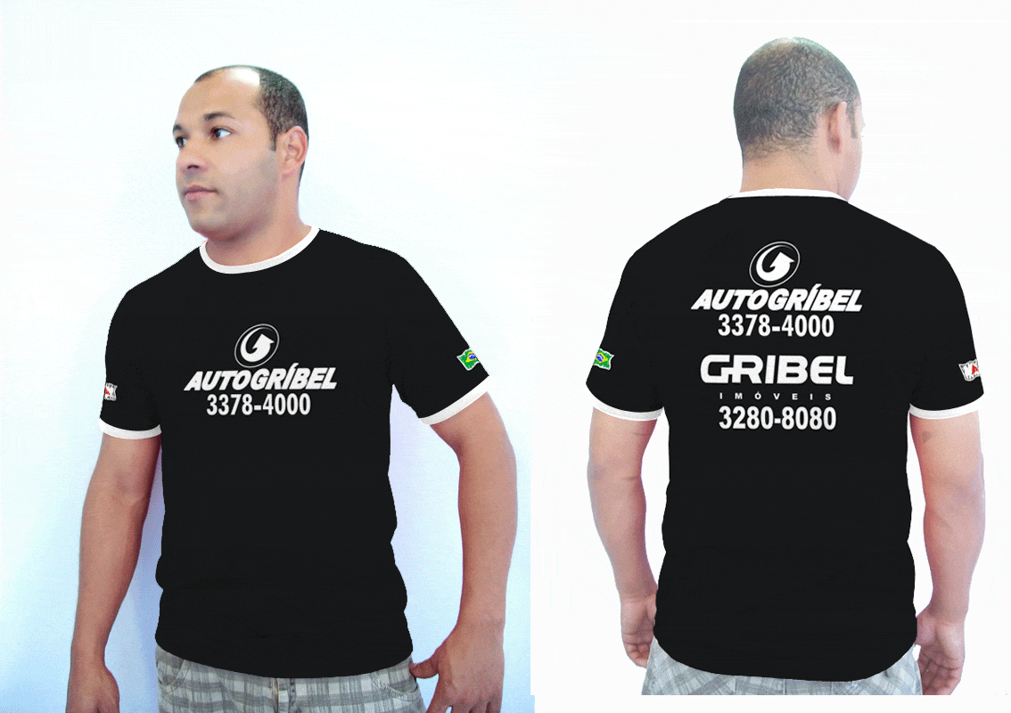 Camisetas da Auto Gribel Veículos 2008 Camisetas da Auto Gribel Veículos 2008