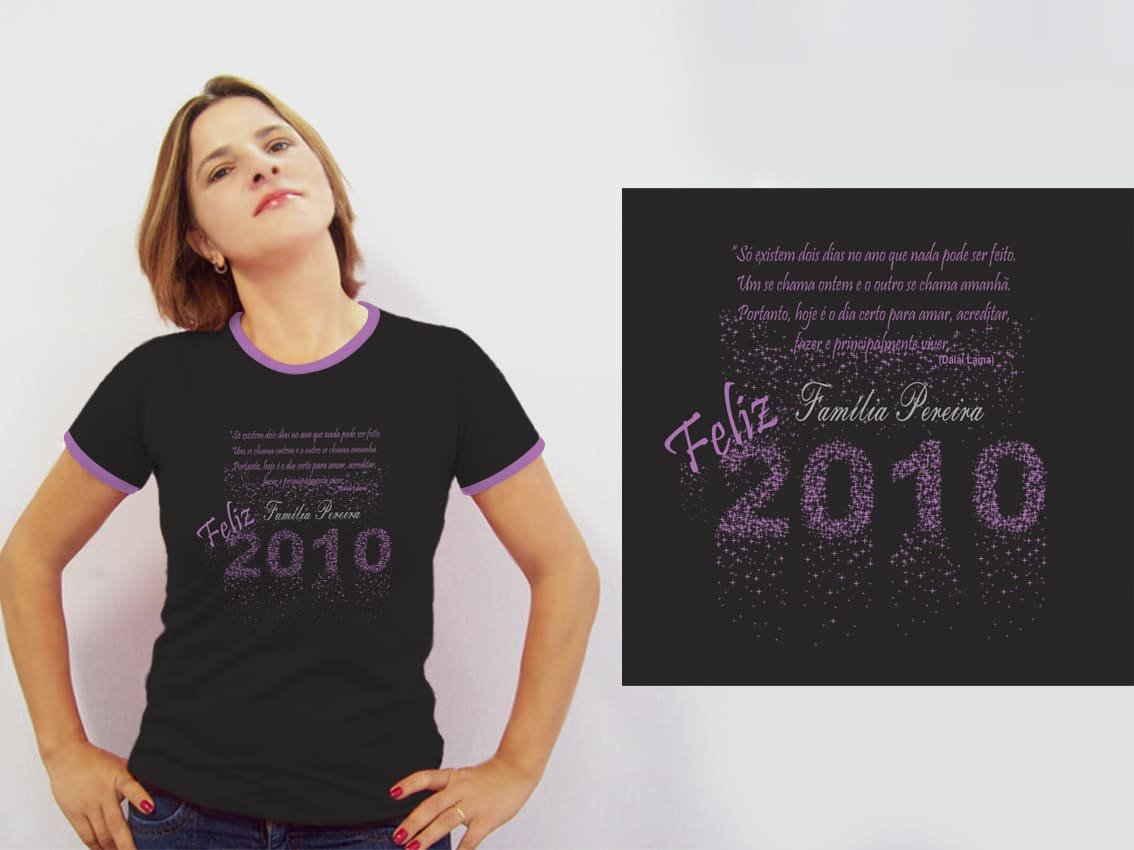 Camisetas Confraternização Família Pereira Modelo 02