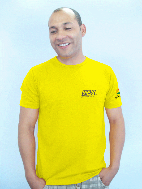 Camisetas modelo 04 da YES