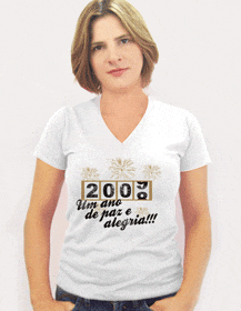 Camisetas Reveillon 2009 Modelo 05
